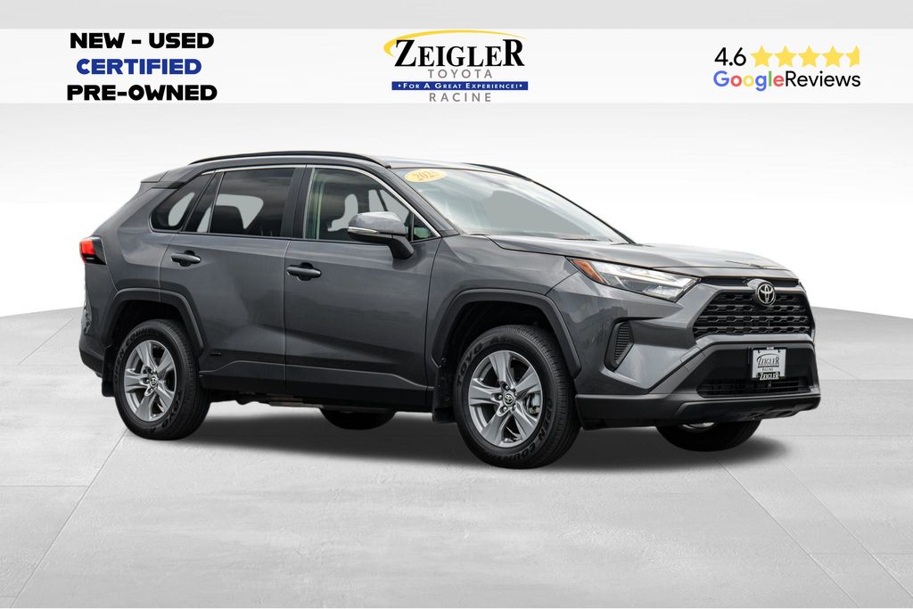 Magnetic Gray Metallic 2025 Toyota RAV4 Hybrid SUV / Crossover All-Wheel Drive Continuously Variable Transmission