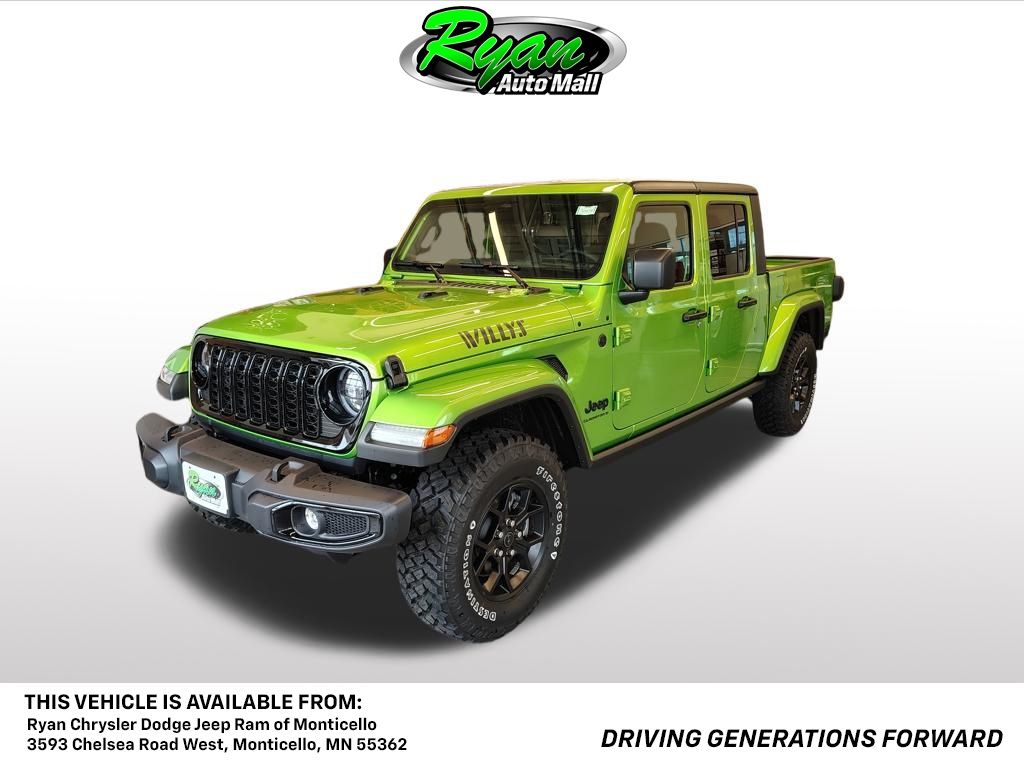 Mojito 2026 Jeep Gladiator Willys '41 4dr Crew Cab 4WD Pickup Truck Four-Wheel Drive 8-Speed Automatic