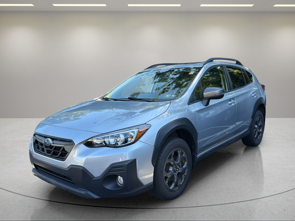 2022 Subaru Crosstrek Sport Silver at Rafferty Subaru