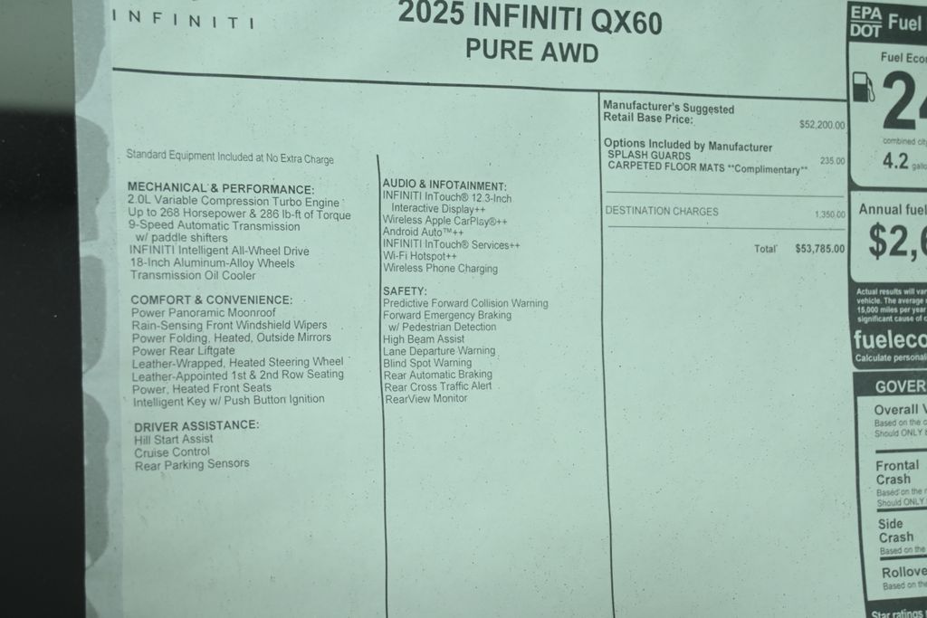 2025 INFINITI QX60 Pure 29