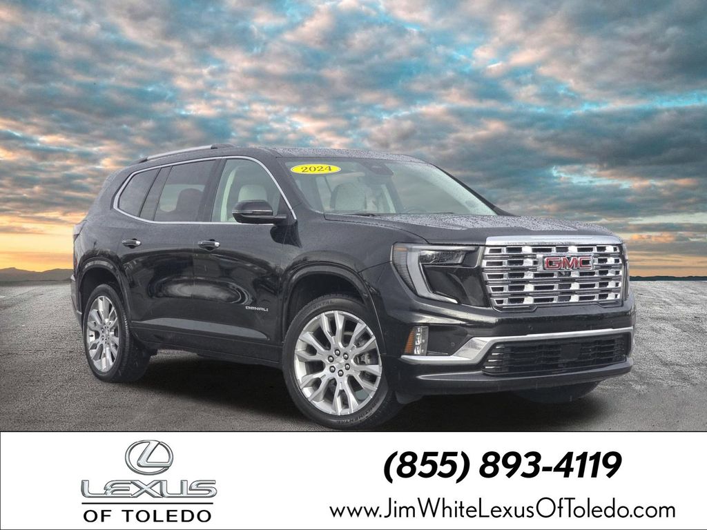 Black (Ebony Twilight Metallic) 2024 GMC Acadia Denali AWD SUV / Crossover Four-Wheel Drive 8-Speed Automatic