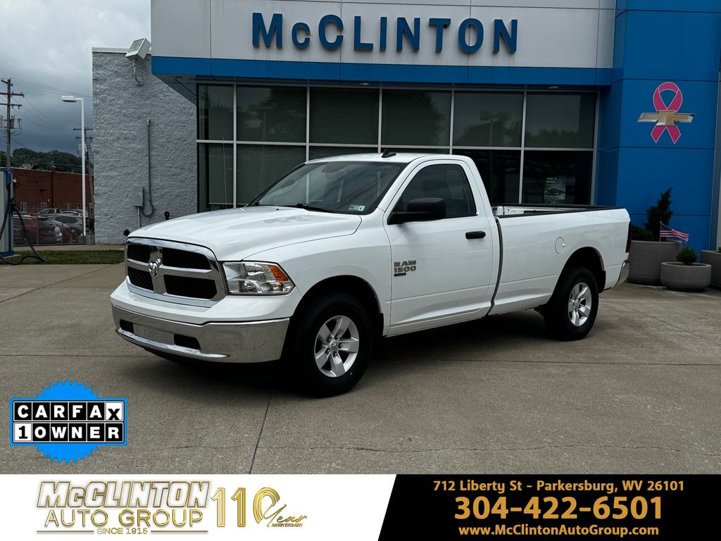 Bright White Clearcoat 2023 RAM 1500 Pickup Truck Four-Wheel Drive 8-Speed Automatic