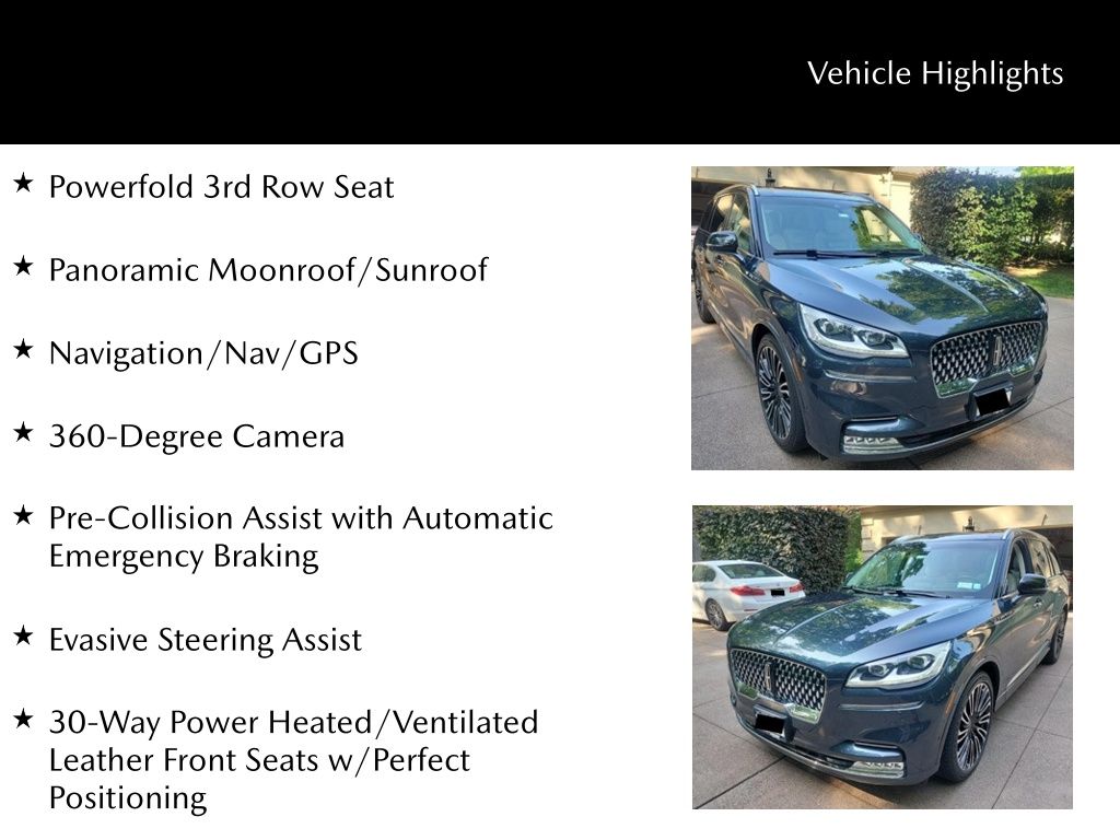 2023 Lincoln Aviator Black Label
