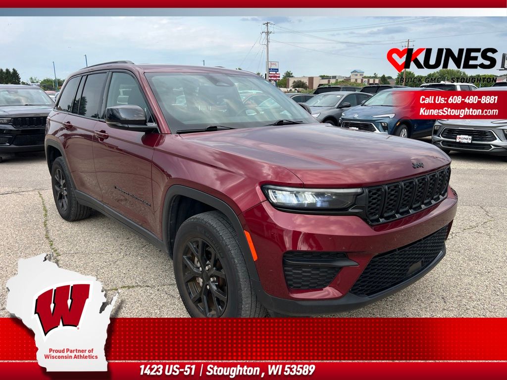 Velvet Red Pearlcoat 2024 Jeep Grand Cherokee SUV / Crossover Four-Wheel Drive 8-Speed Automatic