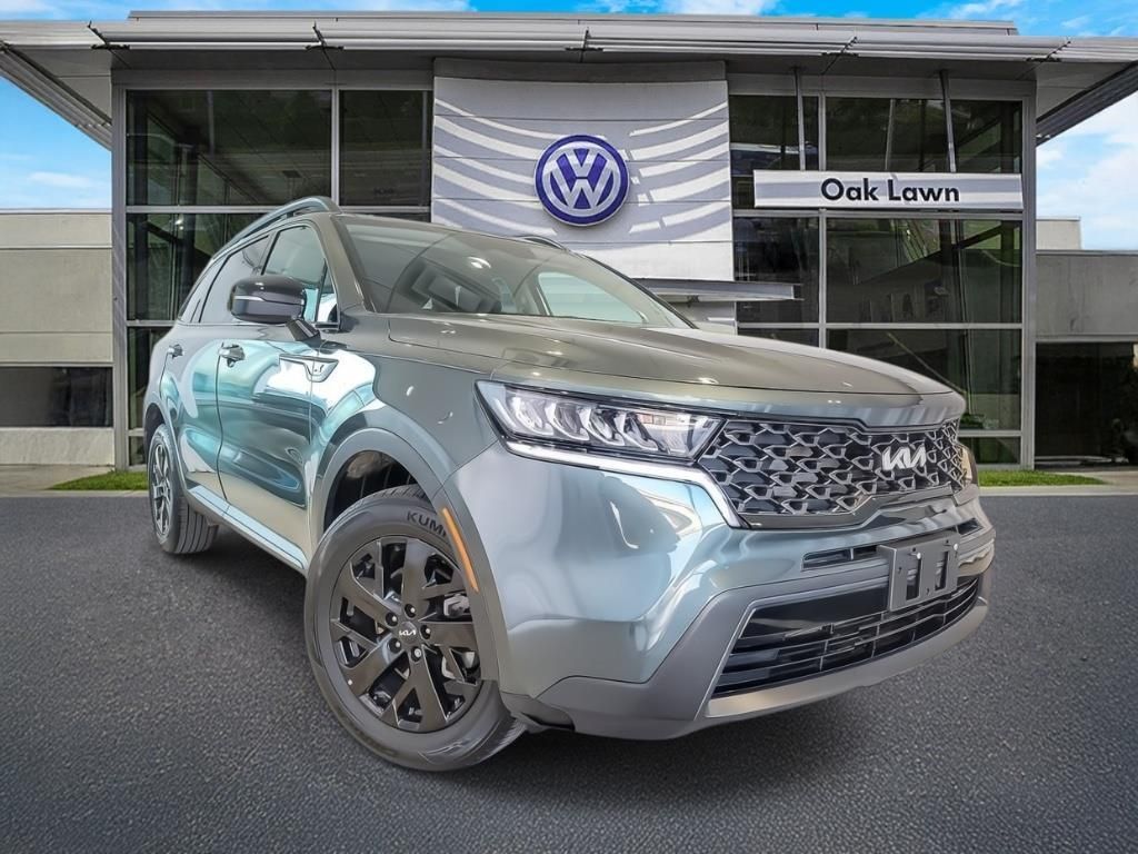 Aruba Green 2023 Kia Sorento X-Line S AWD SUV / Crossover All-Wheel Drive 8-Speed Automatic