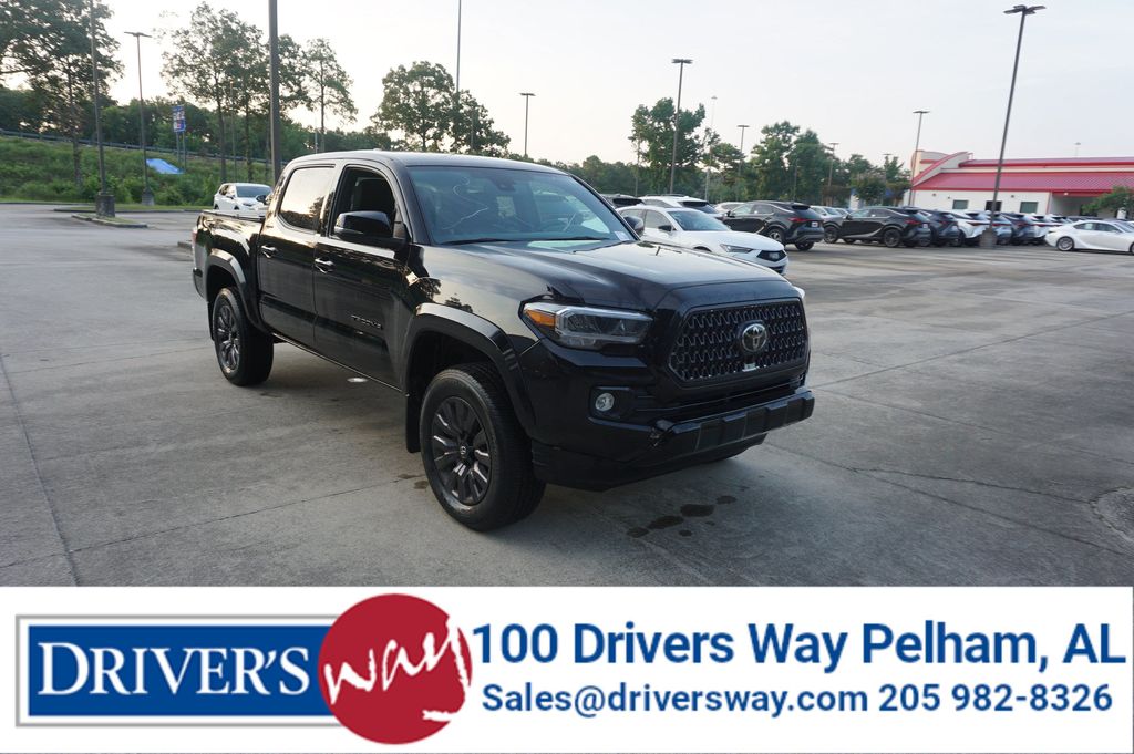 Black 2023 Toyota Tacoma Pickup Truck Four-Wheel Drive Automatic