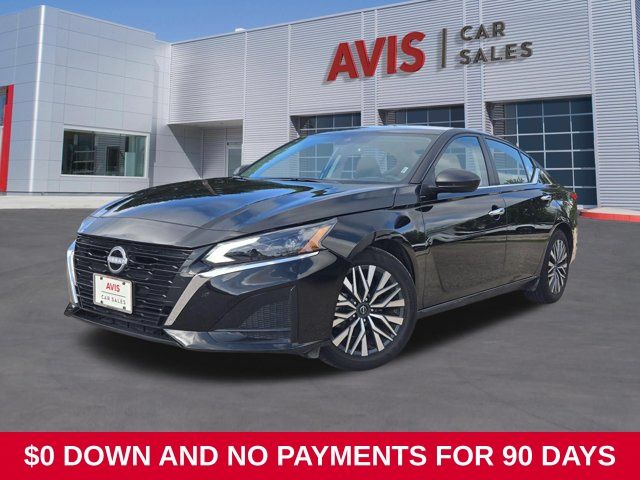 Super Black Clearcoat 2025 Nissan Altima Sedan Front-Wheel Drive Continuously Variable Transmission