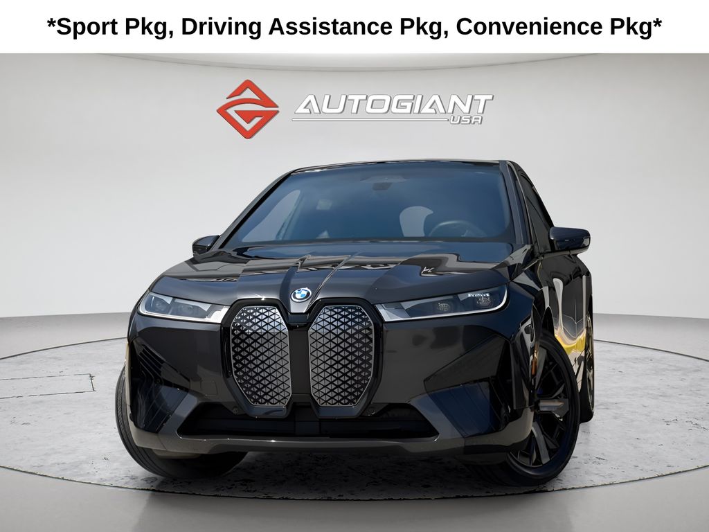 Gray (Dark Graphite Metallic) 2024 BMW iX SUV / Crossover All-Wheel Drive Automatic