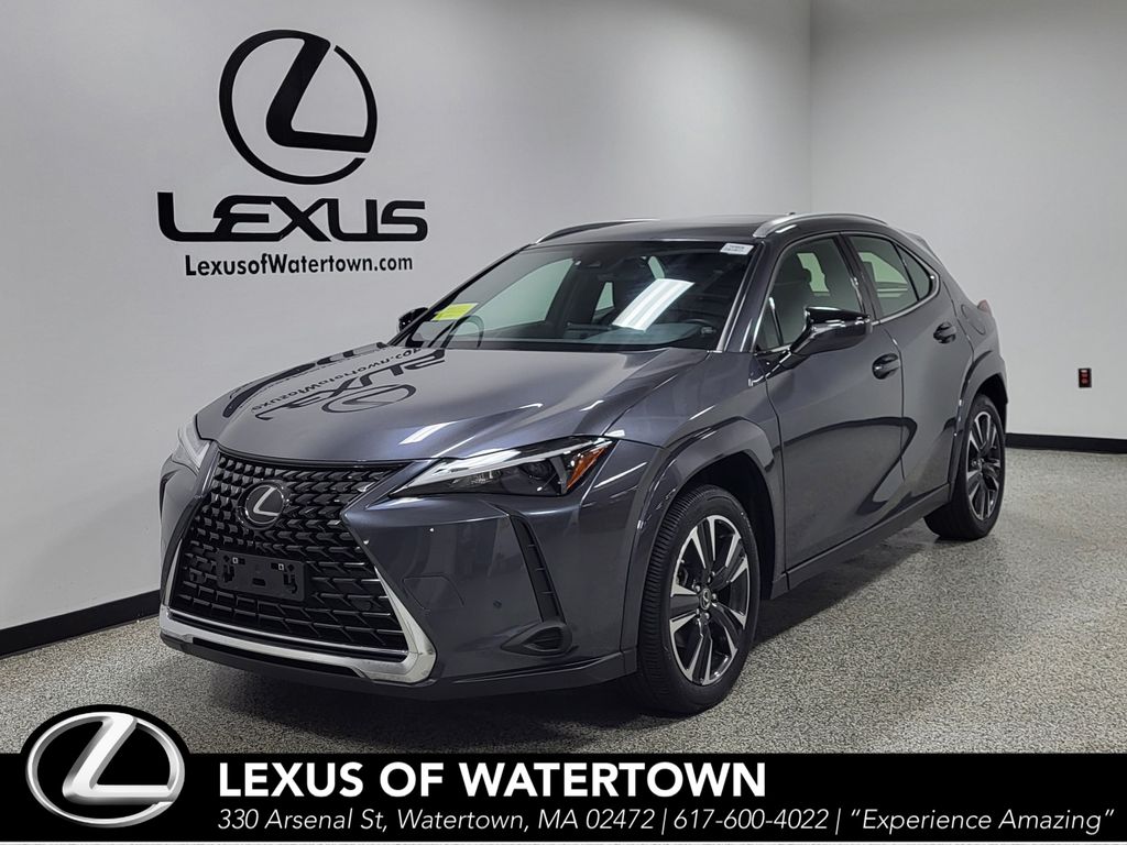 Cloudburst Gray 2024 Lexus UX Hybrid SUV / Crossover All-Wheel Drive Continuously Variable Transmission