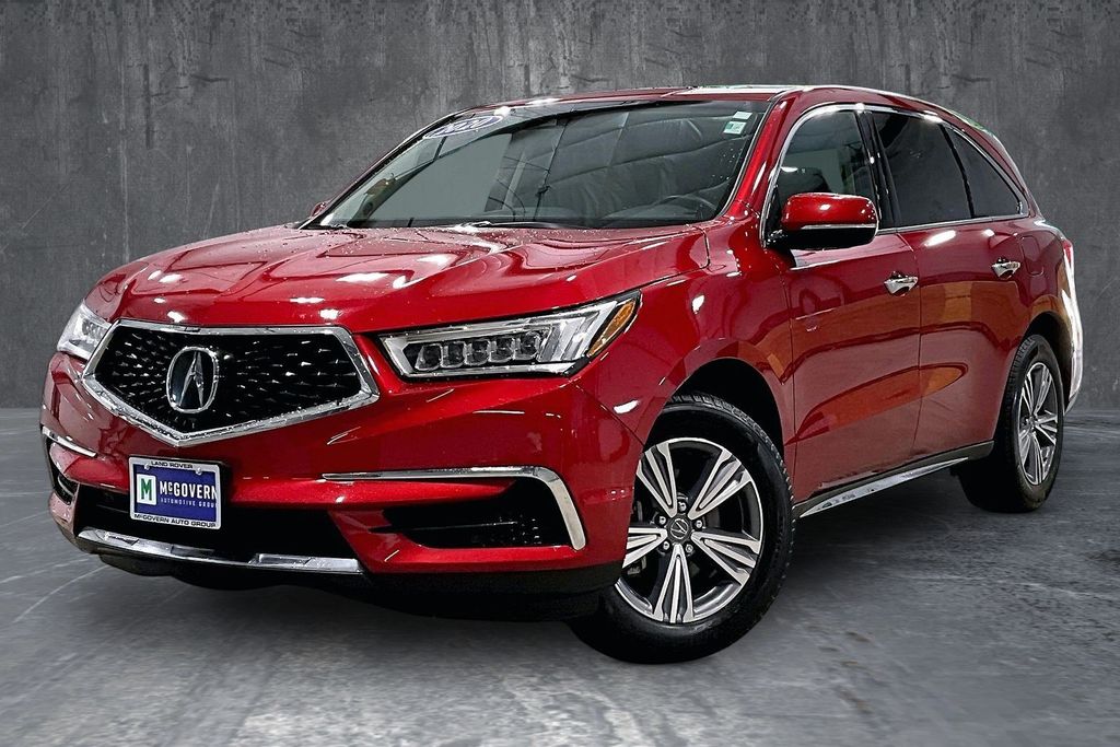 Performance Red Pearl 2020 Acura MDX SUV / Crossover All-Wheel Drive 9-Speed Automatic