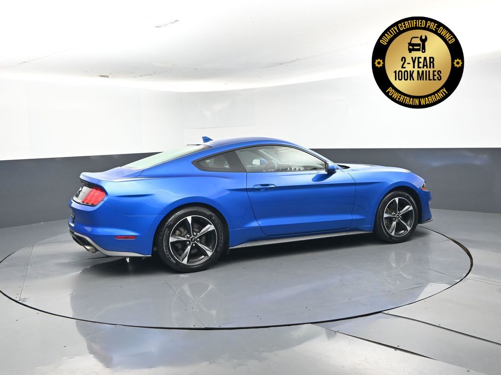 Blue Metallic 2021 Ford Mustang Coupe Rear-Wheel Drive Automatic