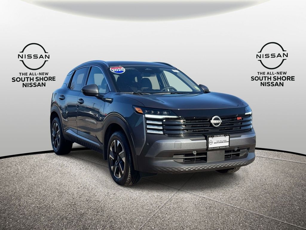 Gray (Gun Metallic) 2025 Nissan Kicks SR AWD SUV / Crossover All-Wheel Drive Continuously Variable Transmission