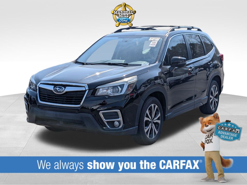 Crystal Black Silica 2019 Subaru Forester SUV / Crossover All-Wheel Drive Continuously Variable Transmission