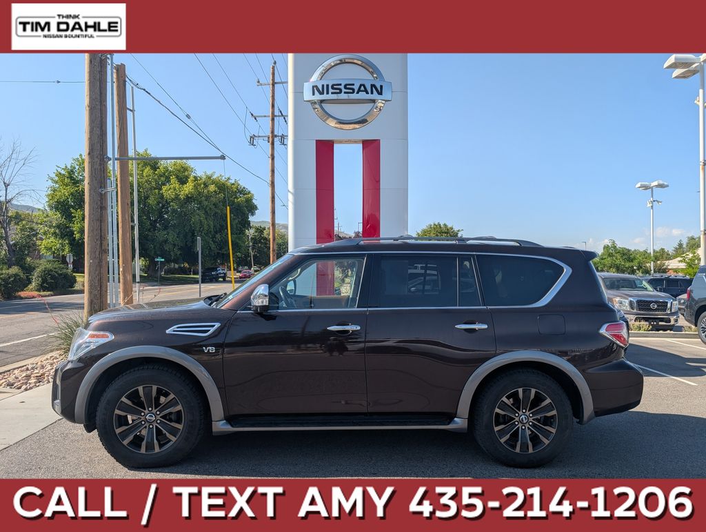 Mocha Almond 2017 Nissan Armada SUV / Crossover Four-Wheel Drive 7-Speed Automatic