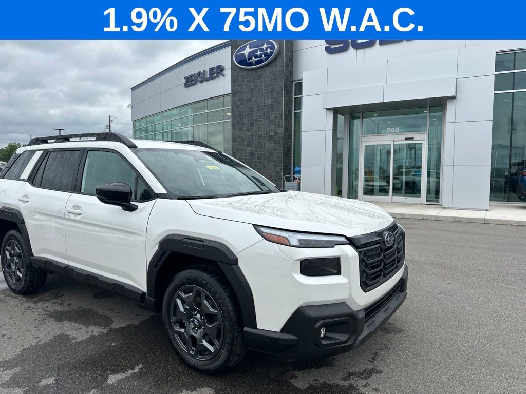 Crystal White Pearl 2026 Subaru Outback SUV / Crossover All-Wheel Drive Continuously Variable Transmission