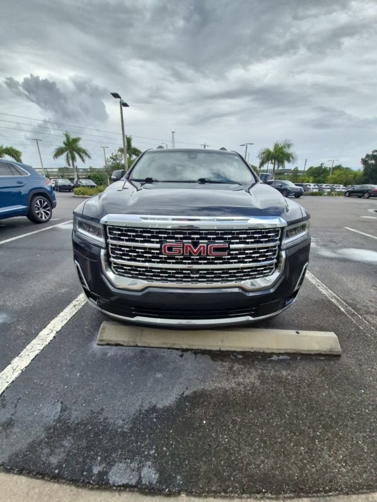 Midnight Blue Metallic 2021 GMC Acadia SUV / Crossover Front-Wheel Drive 9-Speed Automatic