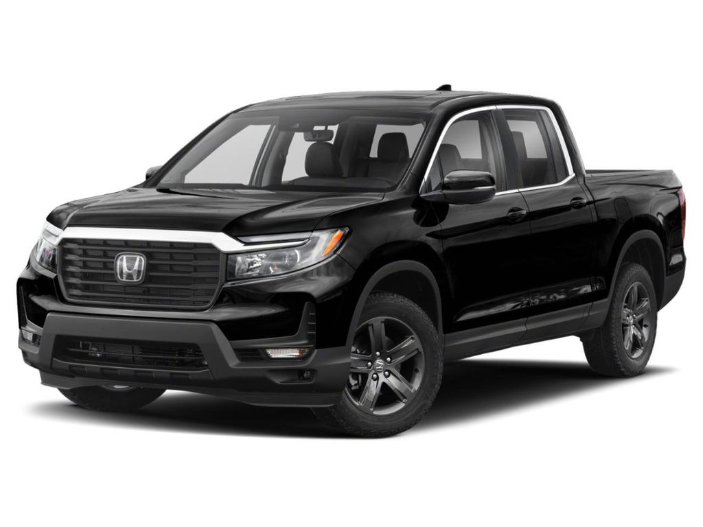 Crystal Black Pearl 2023 Honda Ridgeline RTL AWD Pickup Truck All-Wheel Drive 9-Speed Automatic
