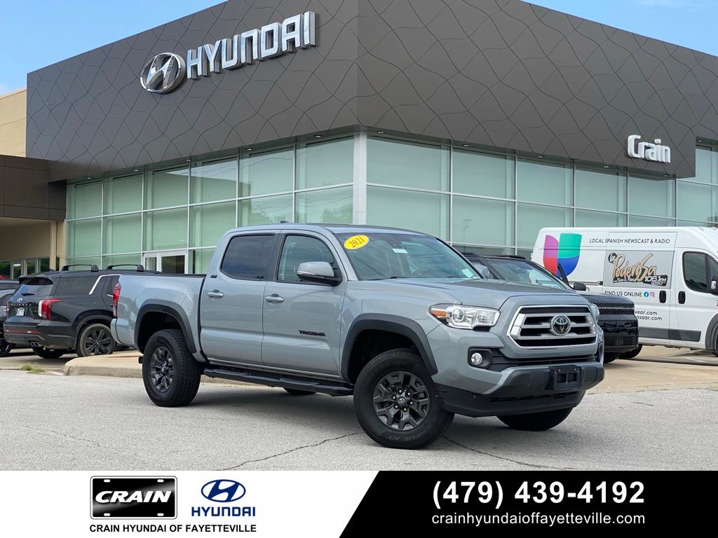Cement 2021 Toyota Tacoma Pickup Truck Four-Wheel Drive 6-Speed Automatic