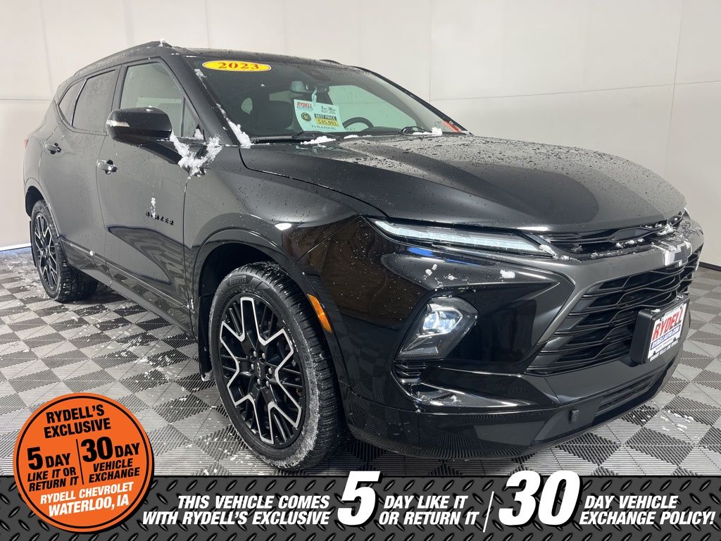 Black 2023 Chevrolet Blazer RS AWD SUV / Crossover All-Wheel Drive 9-Speed Automatic Overdrive