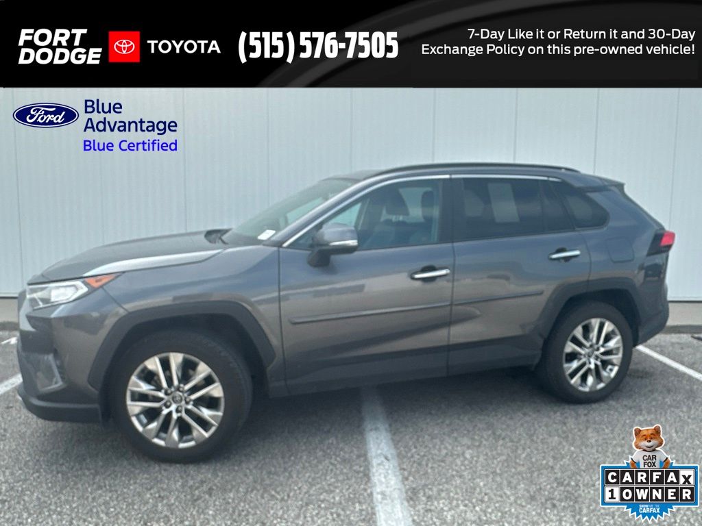 Magnetic Gray Metallic 2021 Toyota RAV4 SUV / Crossover All-Wheel Drive 8-Speed Automatic