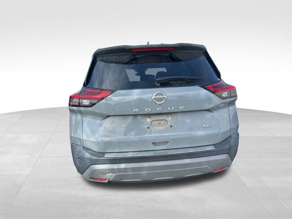 2021 Boulder Gray Pearl Nissan Rogue SL FWD SUV