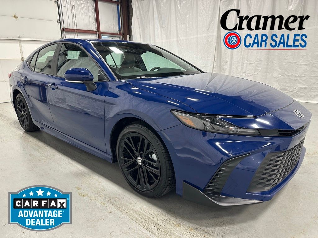 Reservoir Blue 2026 Toyota Camry Sedan Front-Wheel Drive Continuously Variable Transmission