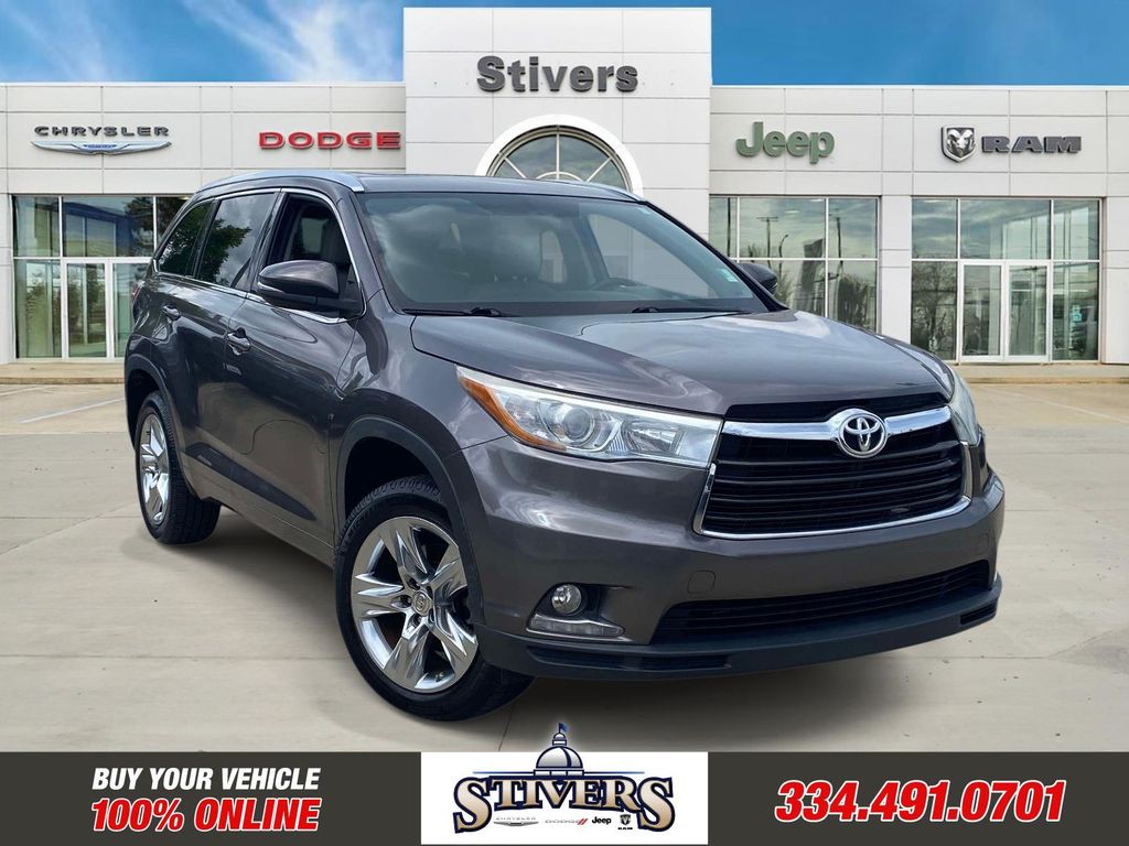 Predawn Gray Mica 2014 Toyota Highlander SUV / Crossover Front-Wheel Drive 6-Speed Automatic Overdrive