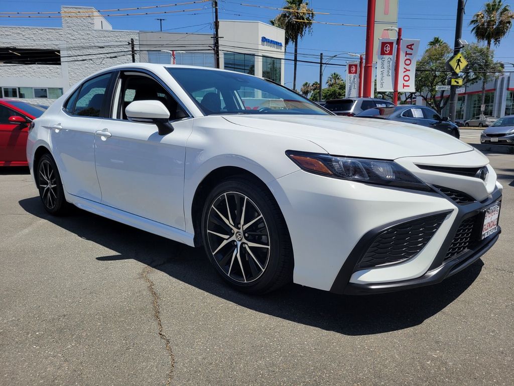 Certified Used 2023 White Toyota SE image 3