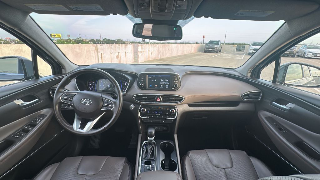 2019 Hyundai Santa Fe Limited Gray at DeMontrond Gulf Freeway