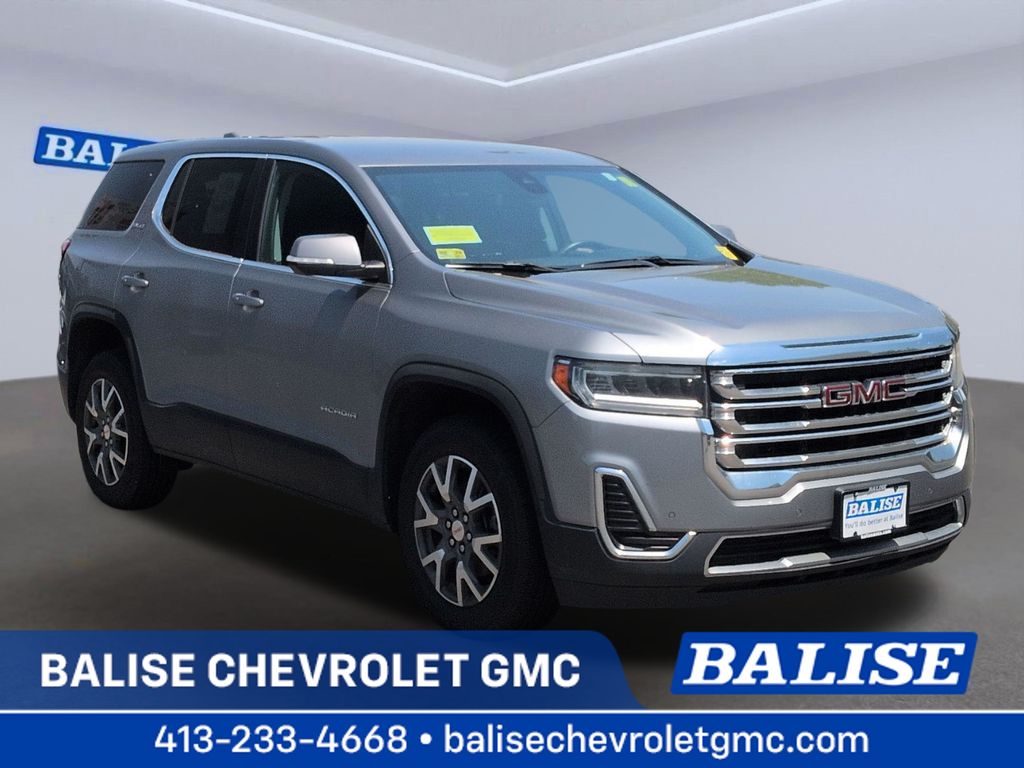 Sterling Metallic 2023 GMC Acadia SLE AWD SUV / Crossover Four-Wheel Drive 9-Speed Automatic