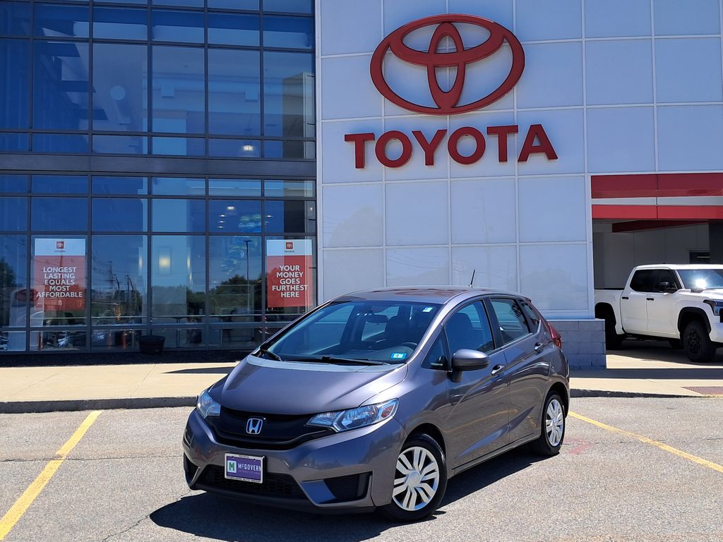 Gray 2015 Honda Fit LX Hatchback Front-Wheel Drive Continuously Variable Transmission