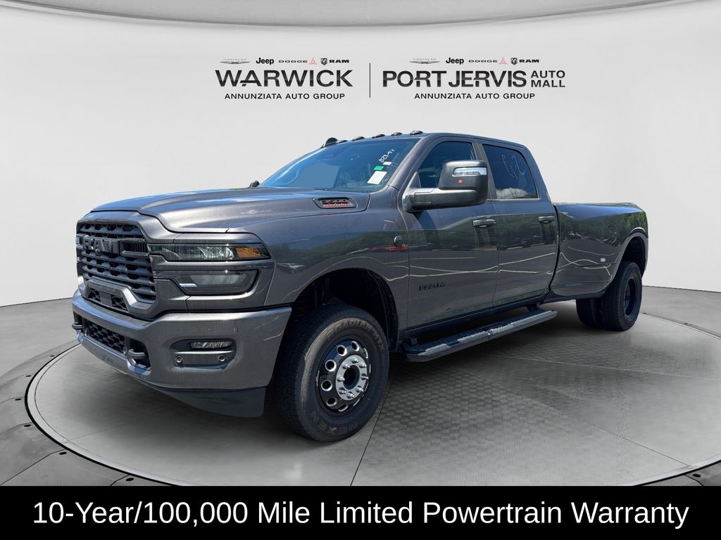 Gray (Granite Crystal Metallic Clearcoat) 2026 RAM 3500 Pickup Truck Four-Wheel Drive 8-Speed Automatic