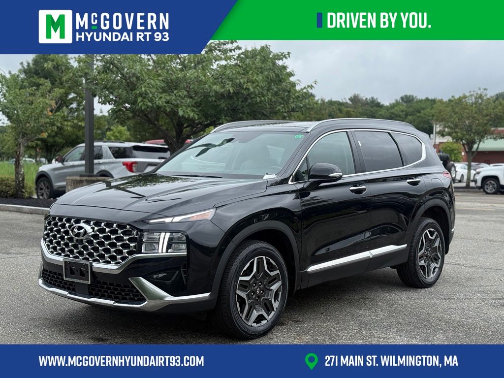 Twilight Black 2023 Hyundai Santa Fe Hybrid SUV / Crossover All-Wheel Drive 6-Speed Automatic