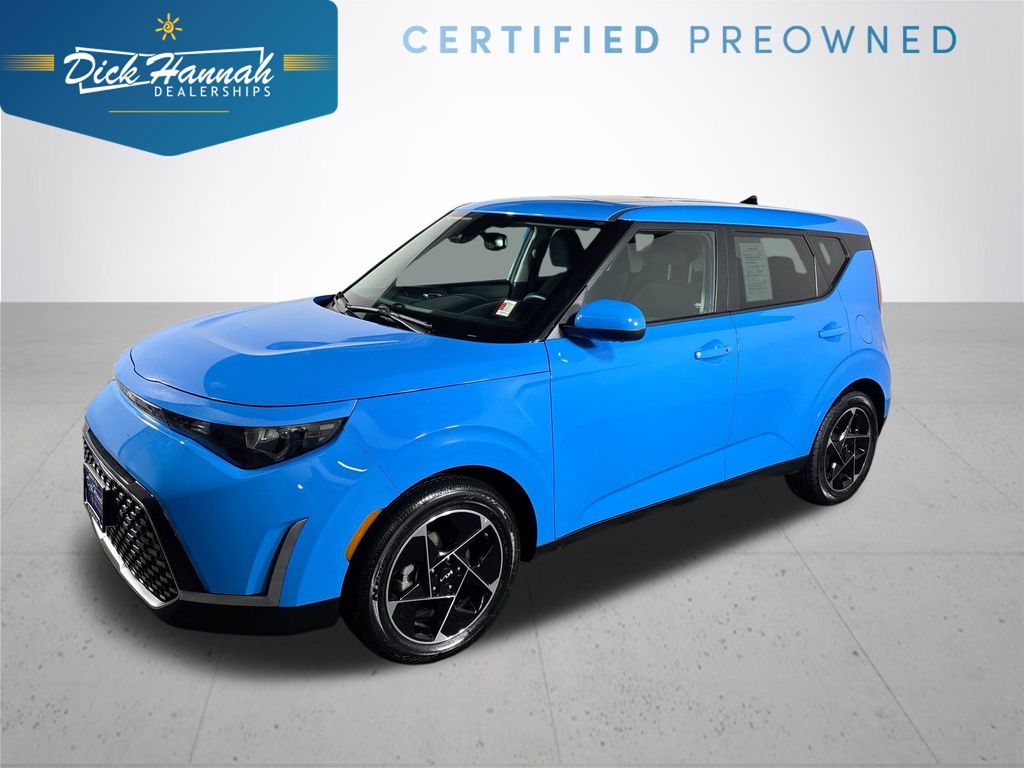 Surf Blue 2025 Kia Soul EX FWD SUV / Crossover Front-Wheel Drive Continuously Variable Transmission