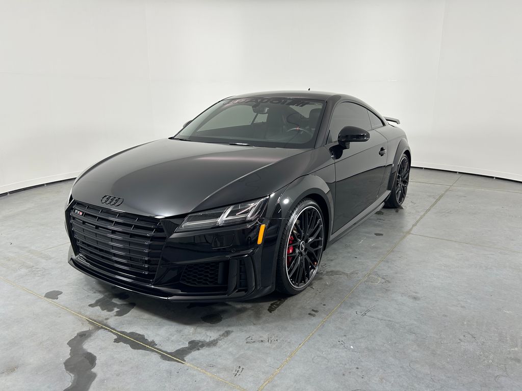 Black Metallic 2023 Audi TTS Coupe All-Wheel Drive 7-Speed Automatic