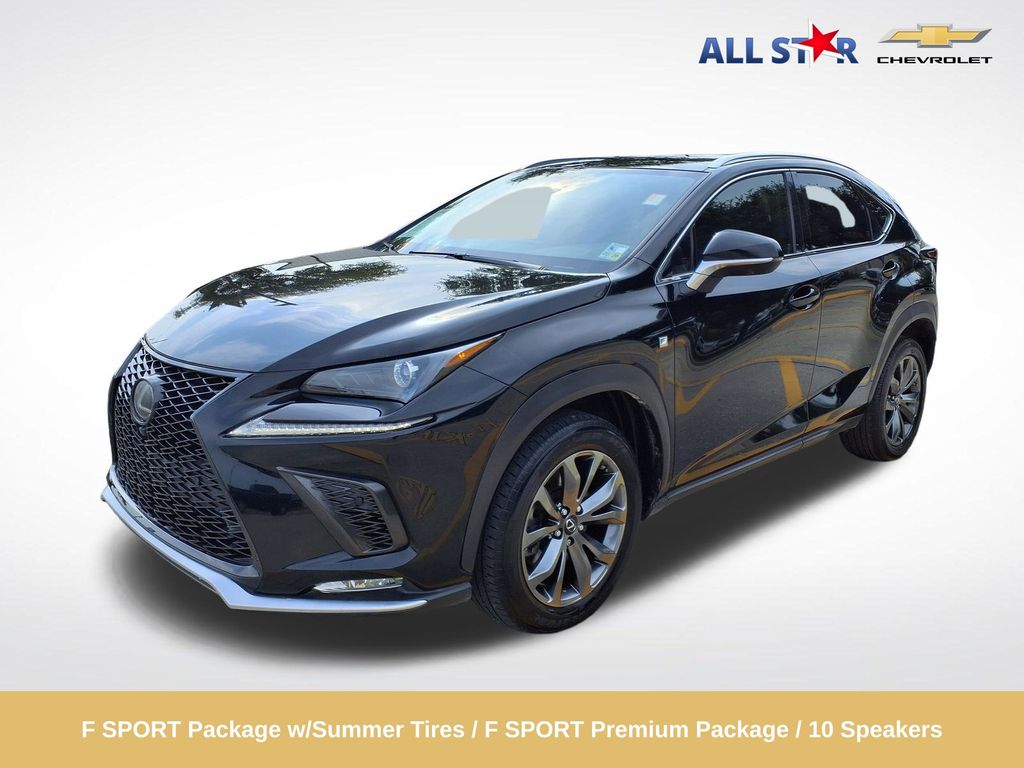 Black (Obsidian) 2021 Lexus NX SUV / Crossover Front-Wheel Drive 6-Speed Automatic