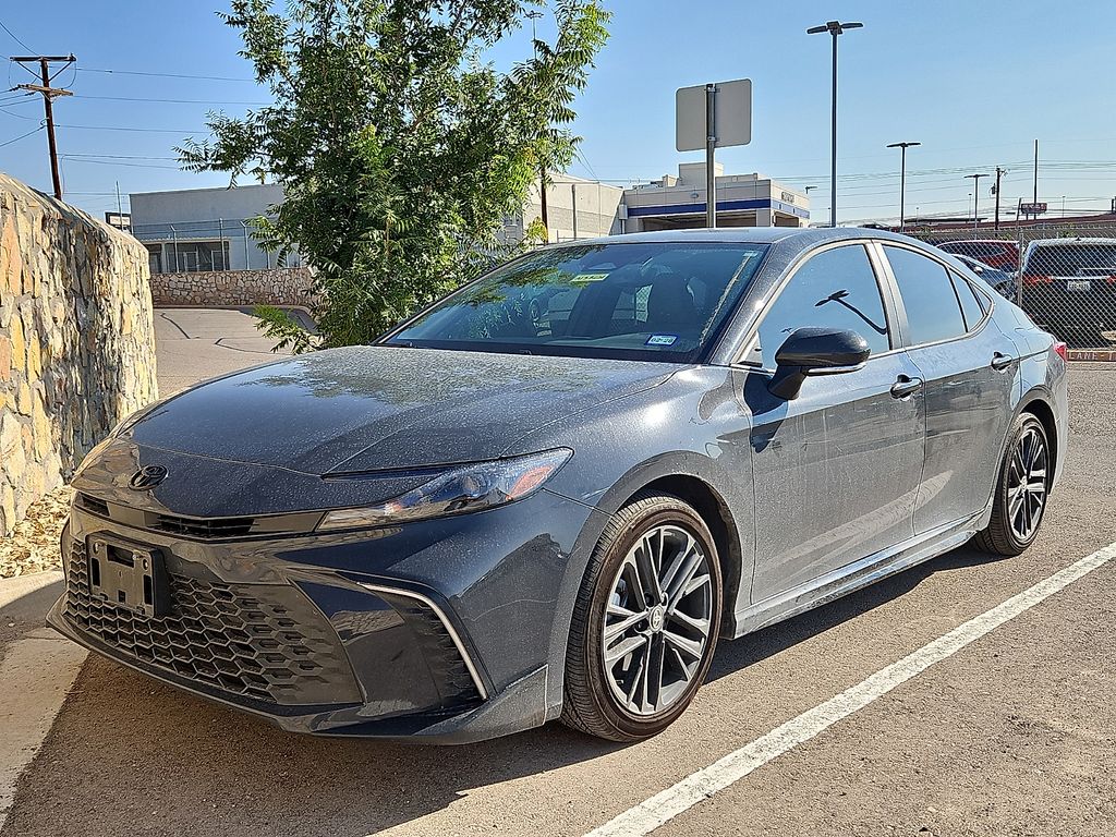 Gray 2026 Toyota Camry Sedan Front-Wheel Drive Continuously Variable Transmission