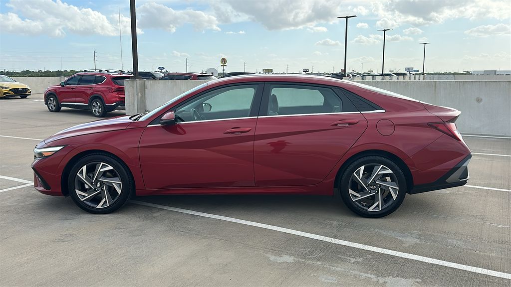2025 Hyundai Elantra Limited Red at Emmons Autoplex