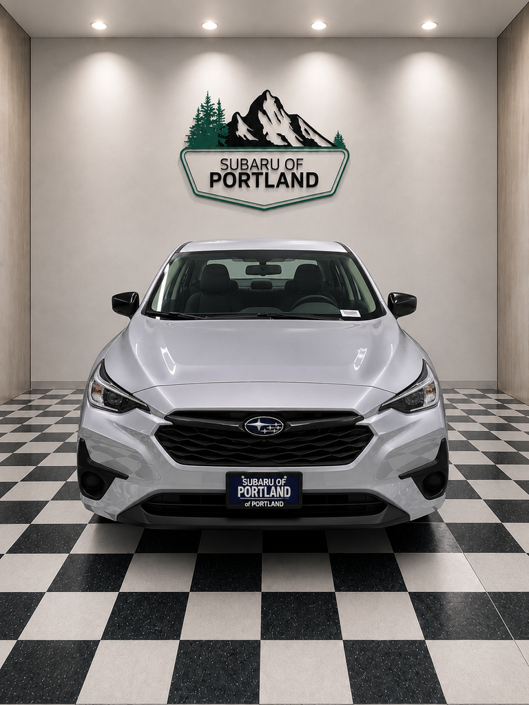 Ice Silver Metallic 2025 Subaru Impreza Wagon All-Wheel Drive Continuously Variable Transmission