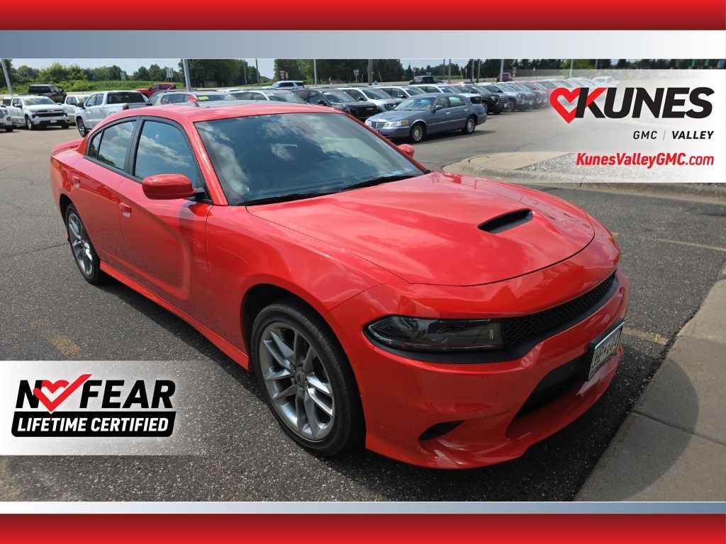 Go Mango! 2022 Dodge Charger Sedan All-Wheel Drive 8-Speed Automatic