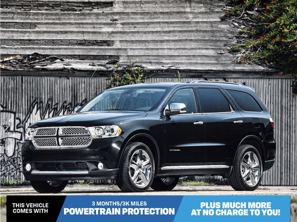 Bright White Clearcoat 2013 Dodge Durango SUV / Crossover Rear-Wheel Drive 6-Speed Automatic