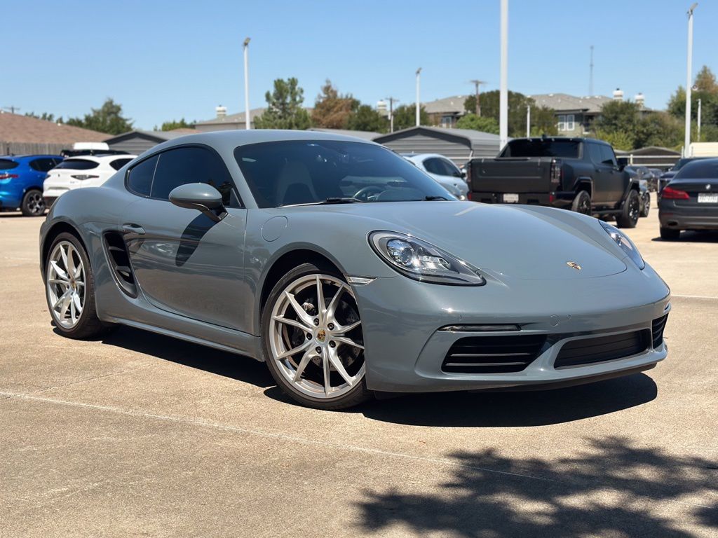  2017 Porsche 718 Cayman Coupe Rear-Wheel Drive 7-Speed Automatic