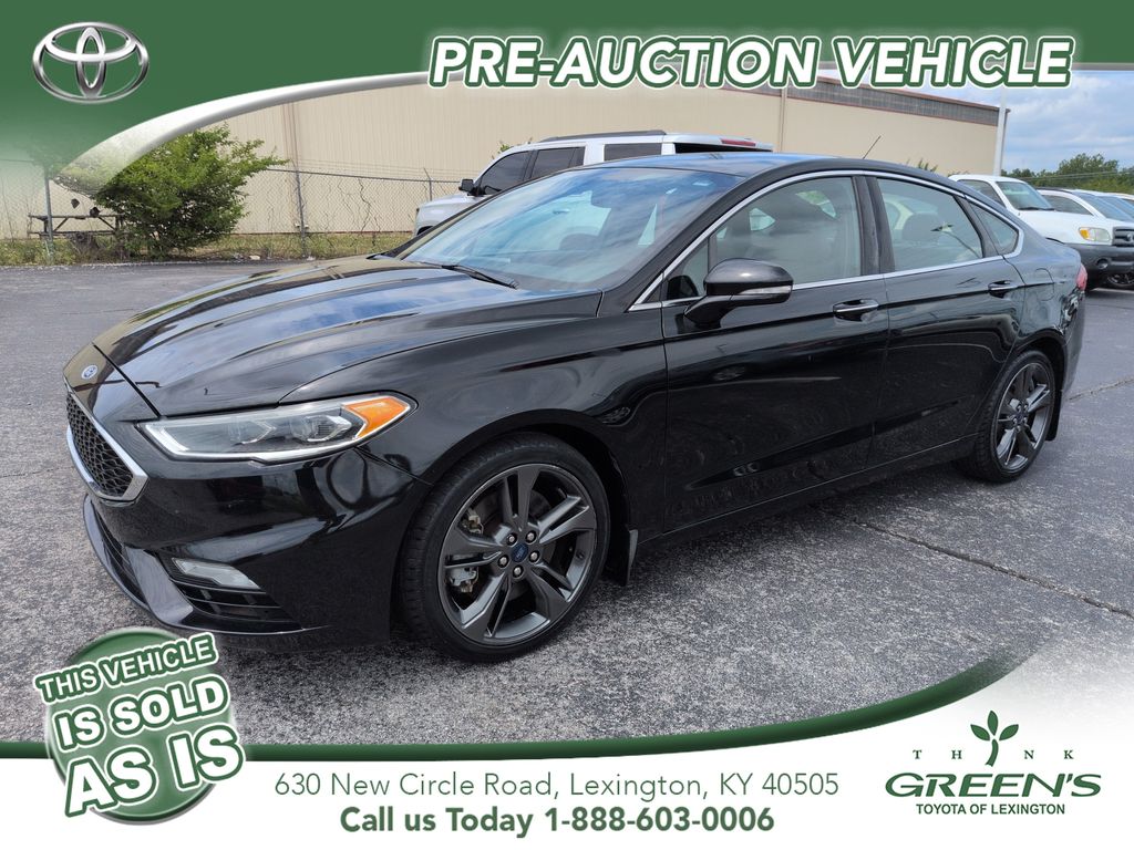 Shadow Black 2018 Ford Fusion Sedan All-Wheel Drive 6-Speed Automatic