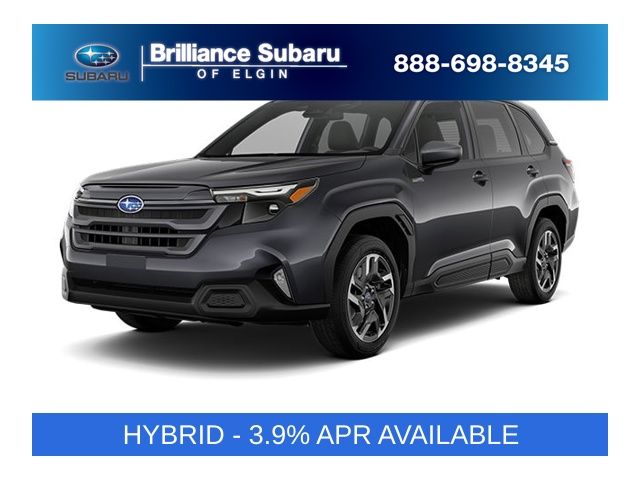 Gray Metallic 2026 Subaru Forester Hybrid SUV / Crossover All-Wheel Drive Continuously Variable Transmission