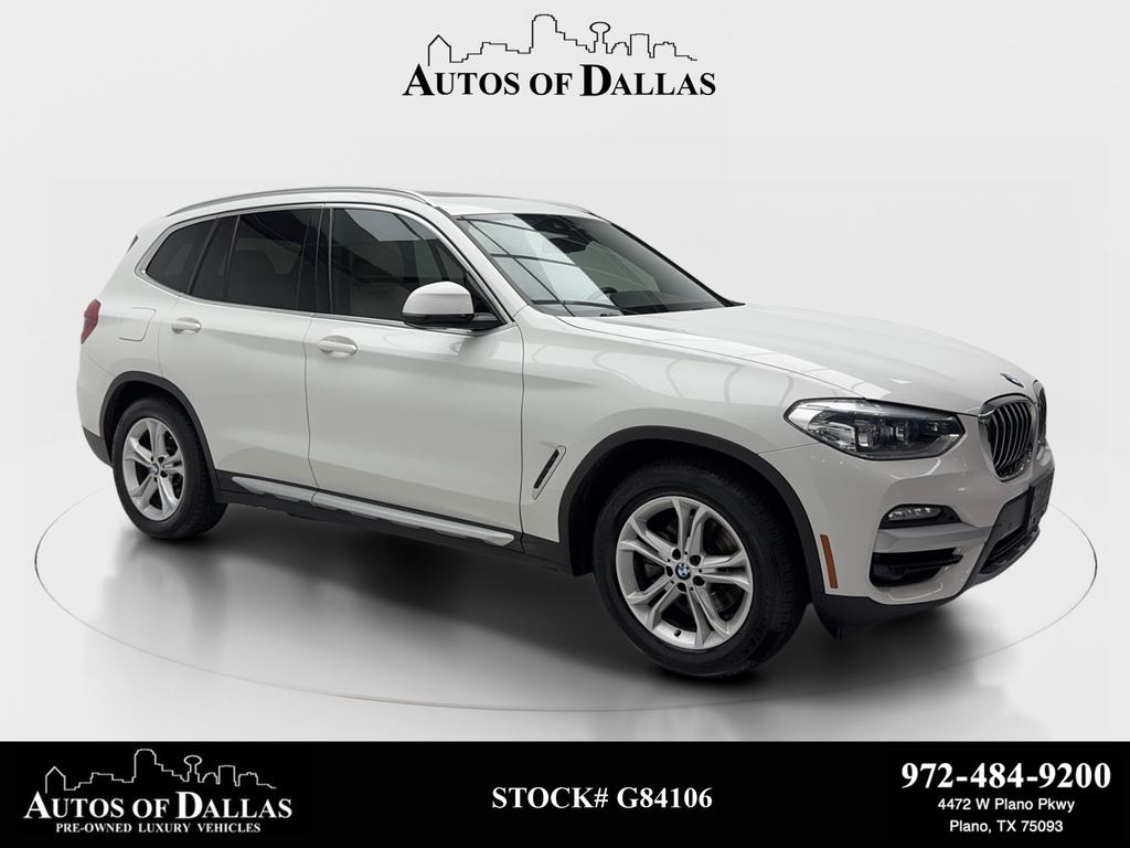 Alpine White 2021 BMW X3 sDrive30i RWD SUV / Crossover Rear-Wheel Drive 8-Speed Automatic
