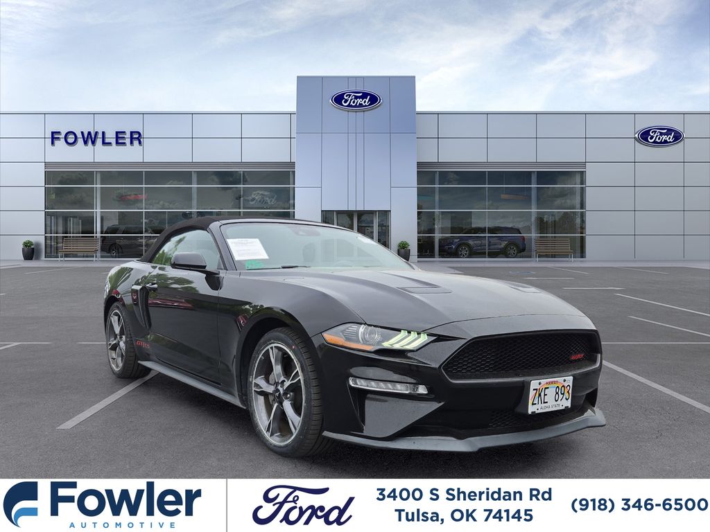 Shadow Black 2022 Ford Mustang Convertible Rear-Wheel Drive Automatic