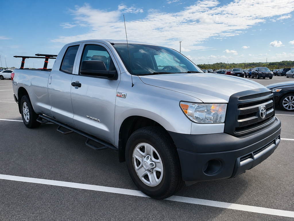 Silver Sky Metallic 2013 Toyota Tundra Pickup Truck 4X2 6-Speed Automatic Overdrive