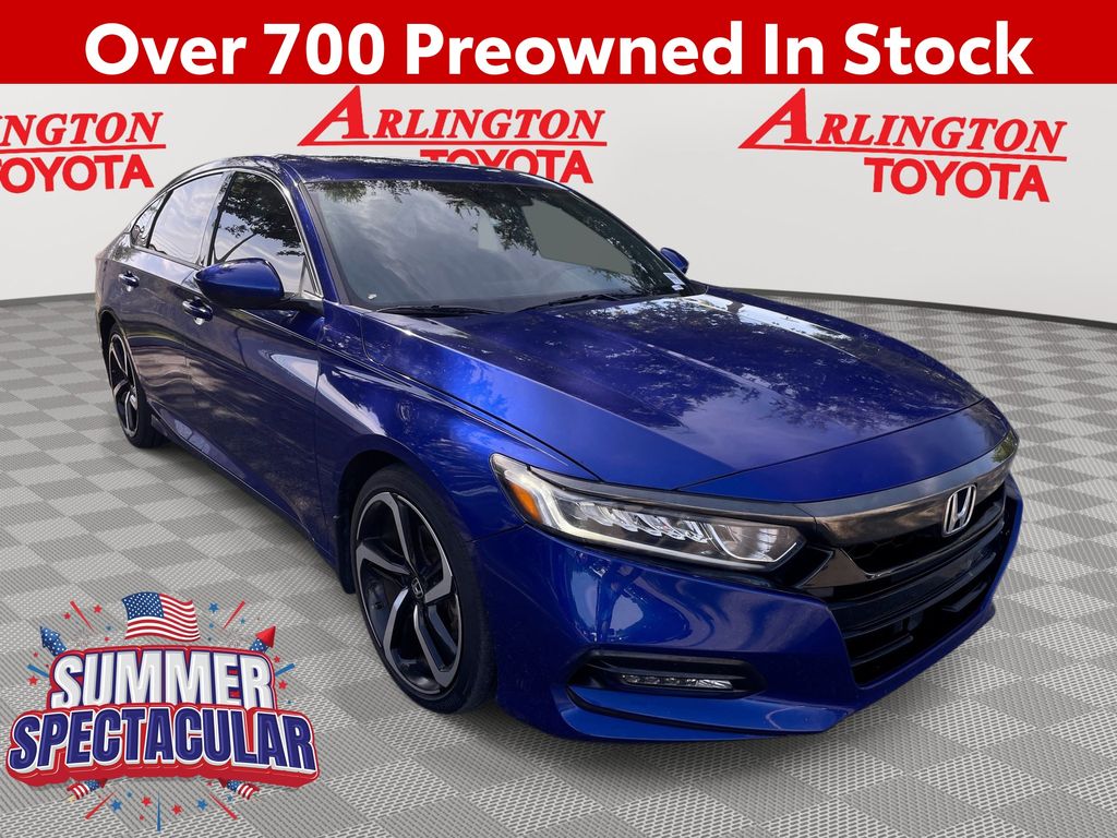 Still Night Pearl 2019 Honda Accord Sedan Front-Wheel Drive Automatic