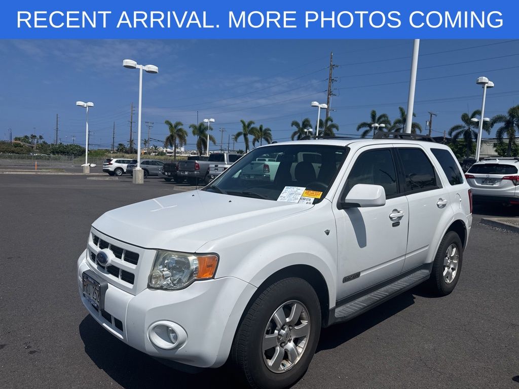 White 2008 Ford Escape Limited AWD SUV / Crossover All-Wheel Drive 4-Speed Automatic