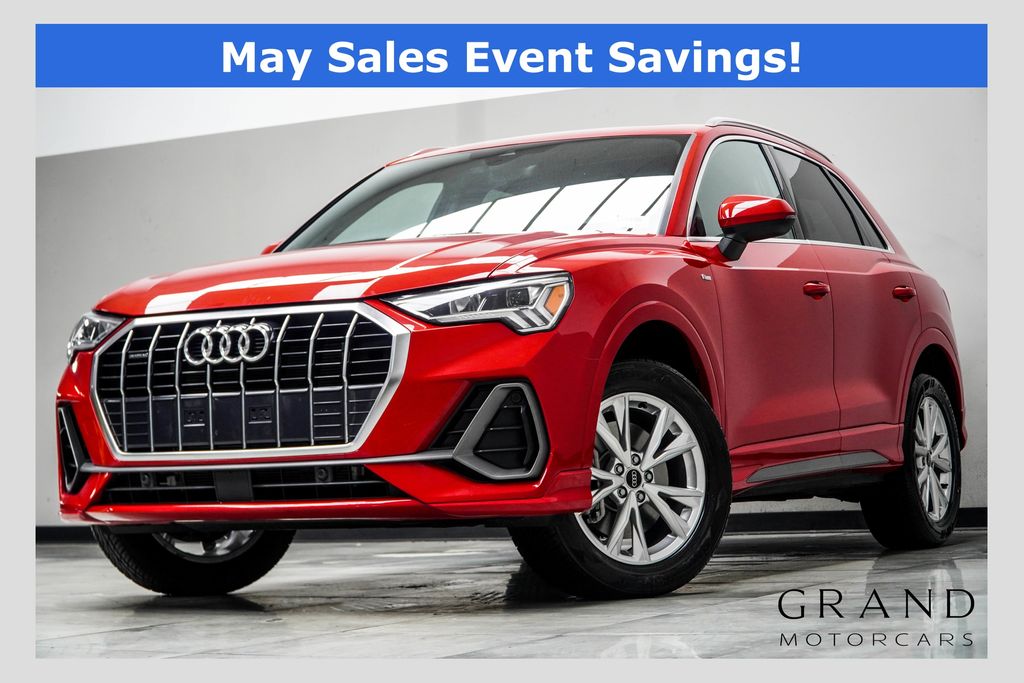 Progressive Red Metallic 2025 Audi Q3 quattro Premium S Line 45 TFSI SUV / Crossover All-Wheel Drive 8-Speed Automatic